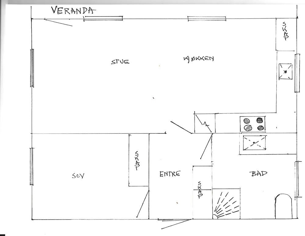 Plantegning. Galleribilde