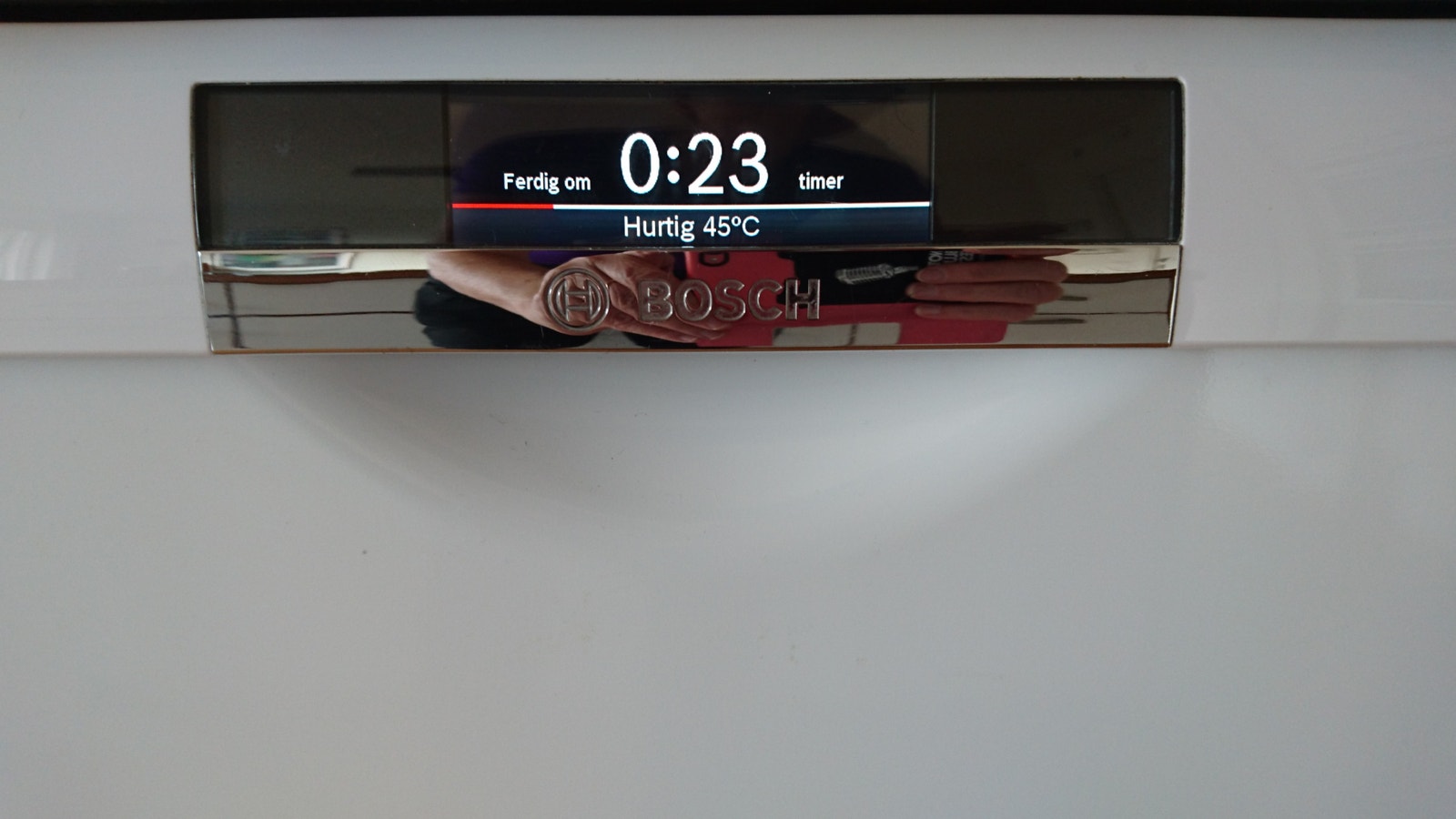 Stillegående oppvaskmaskin fra Bosch Galleribilde