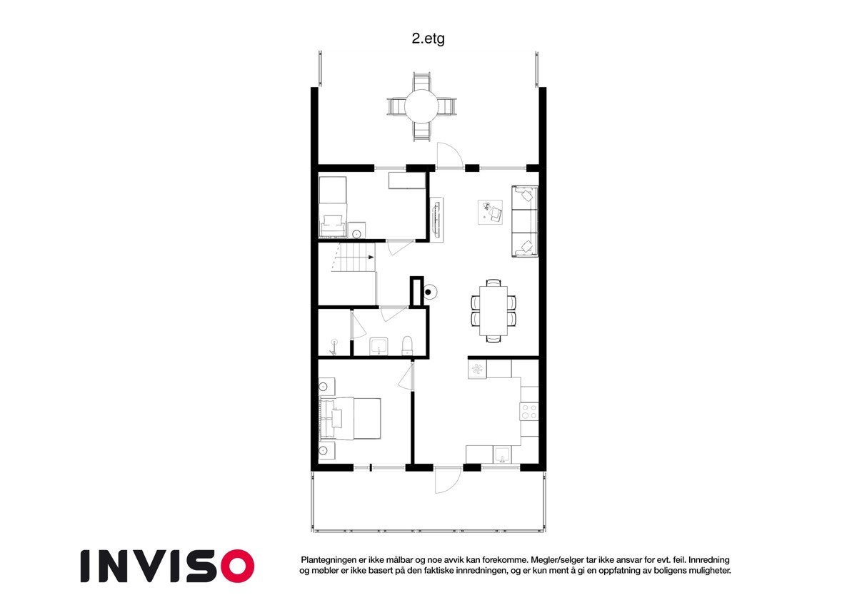 Alternativ planløsning i 2. etasje Galleribilde