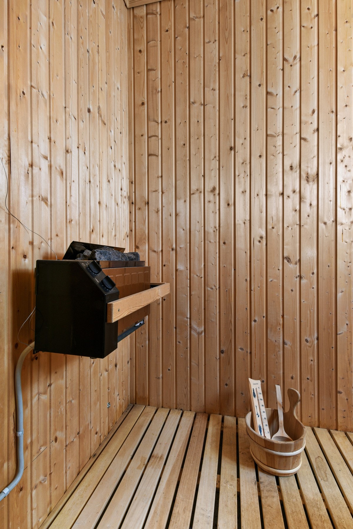 Badstue med Bacho badstueovn. Galleribilde