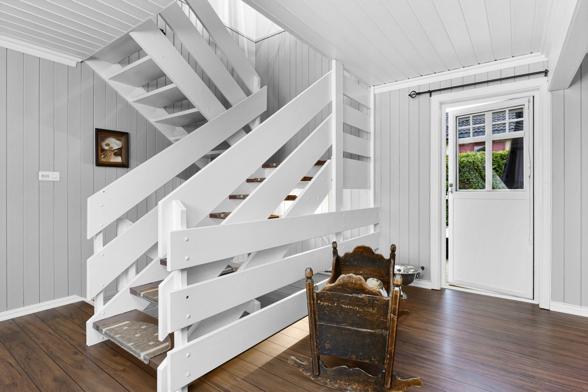 Utgang til terrasse. Galleribilde