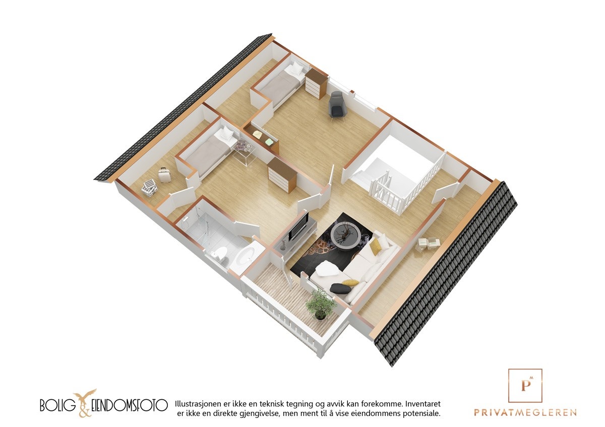 3. Etasje. Galleribilde