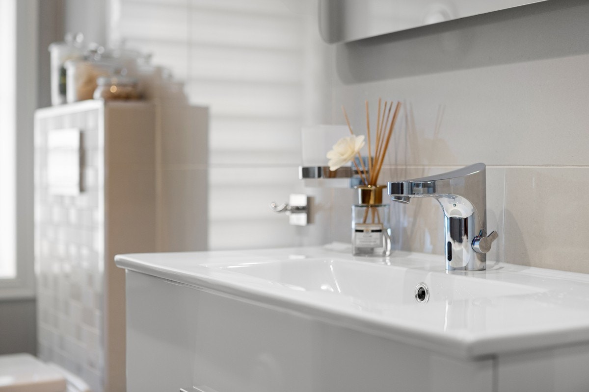 Detaljbilde av bad. Galleribilde