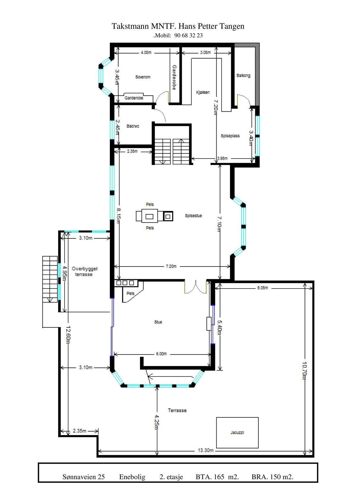 Plantegning: 2. etasje Galleribilde