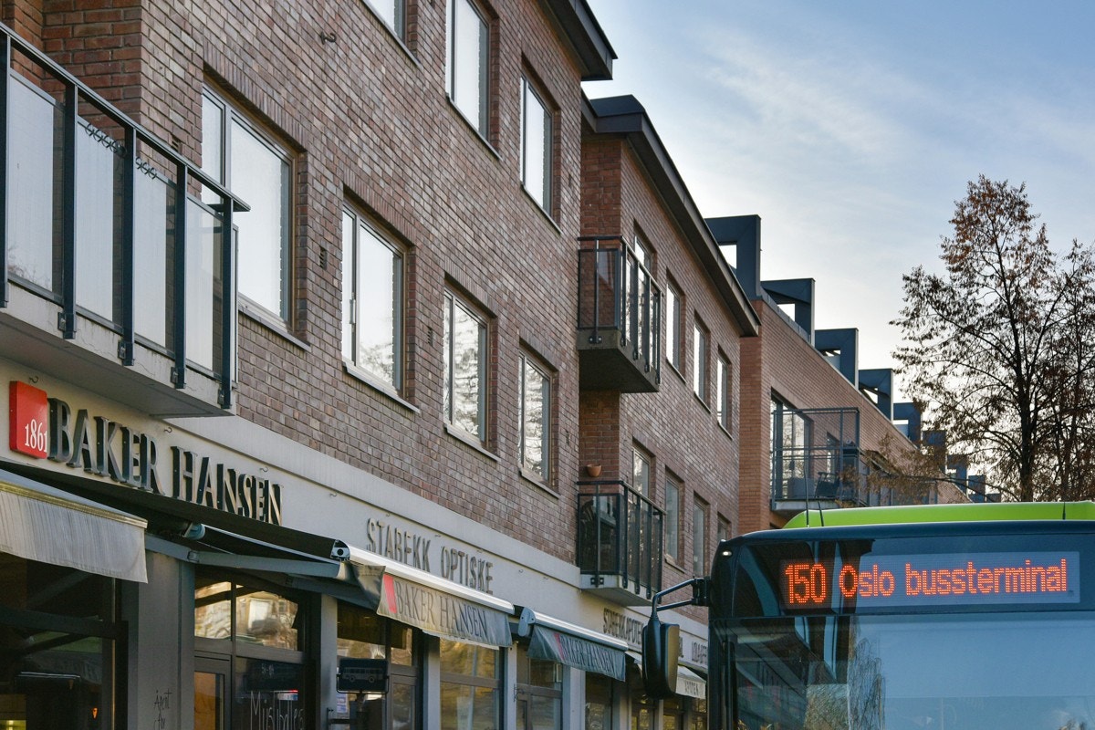 Gode bussforbindelser. Galleribilde