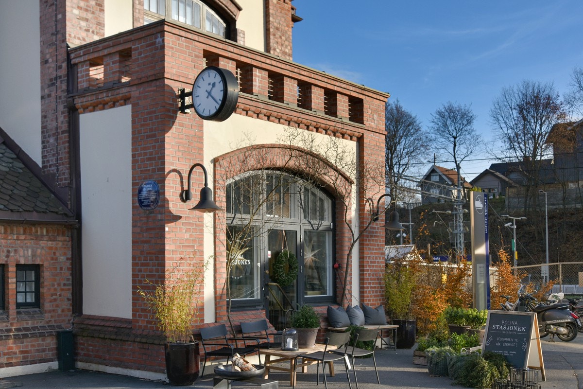 Stabekk stasjon. Galleribilde