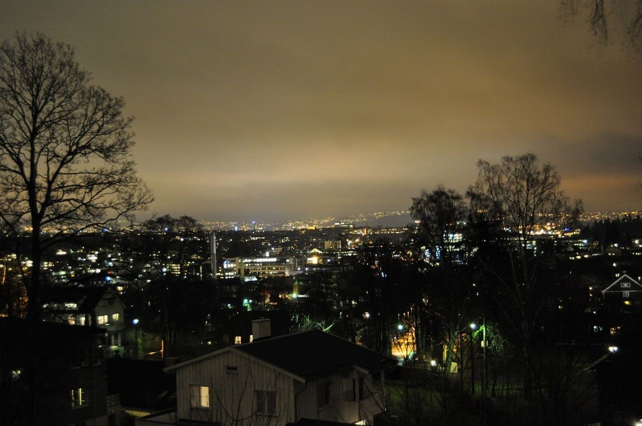 Oslo by night Galleribilde