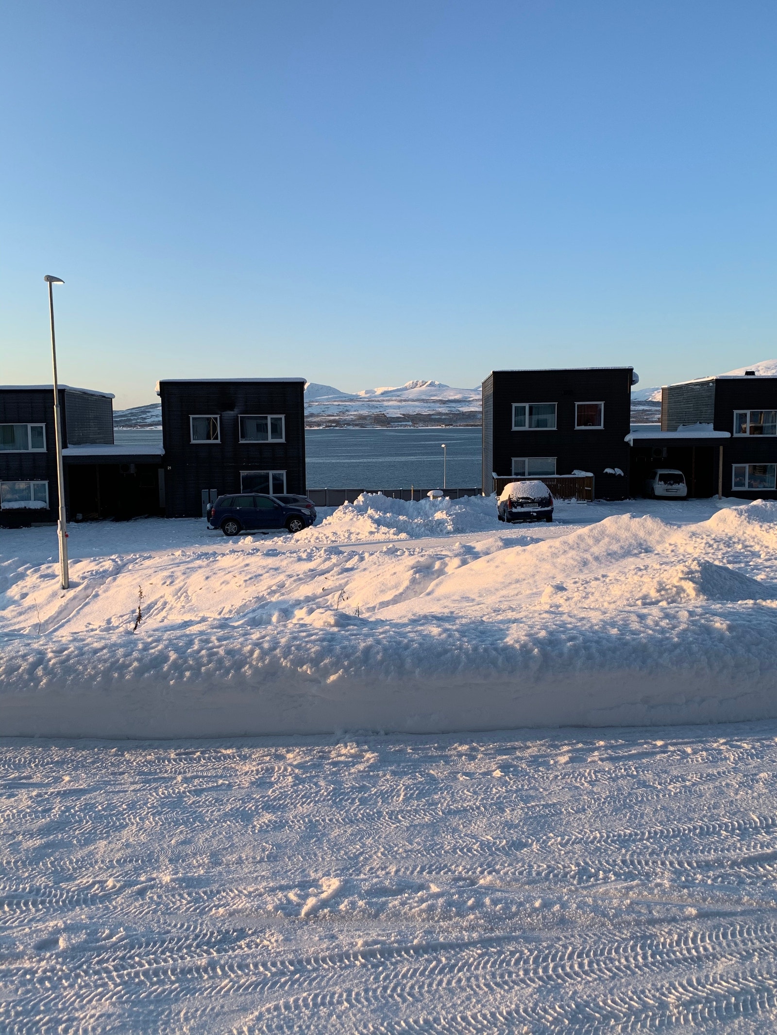 Utsikt fra hybel Galleribilde