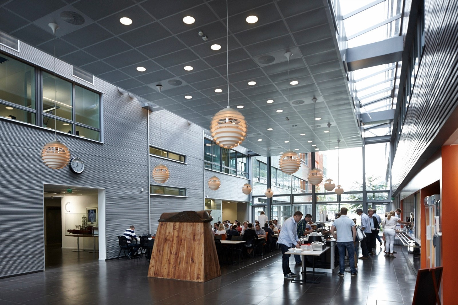 Kantine i byggets 1. etg Galleribilde