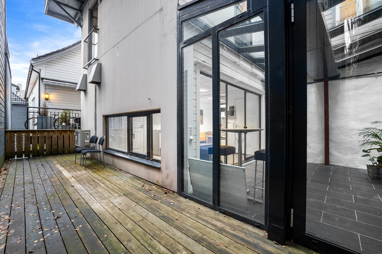 Næringsdel: Uteplass Galleribilde