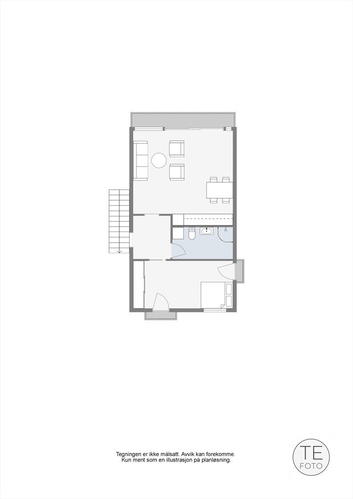 2.etg.: Plantegning Galleribilde