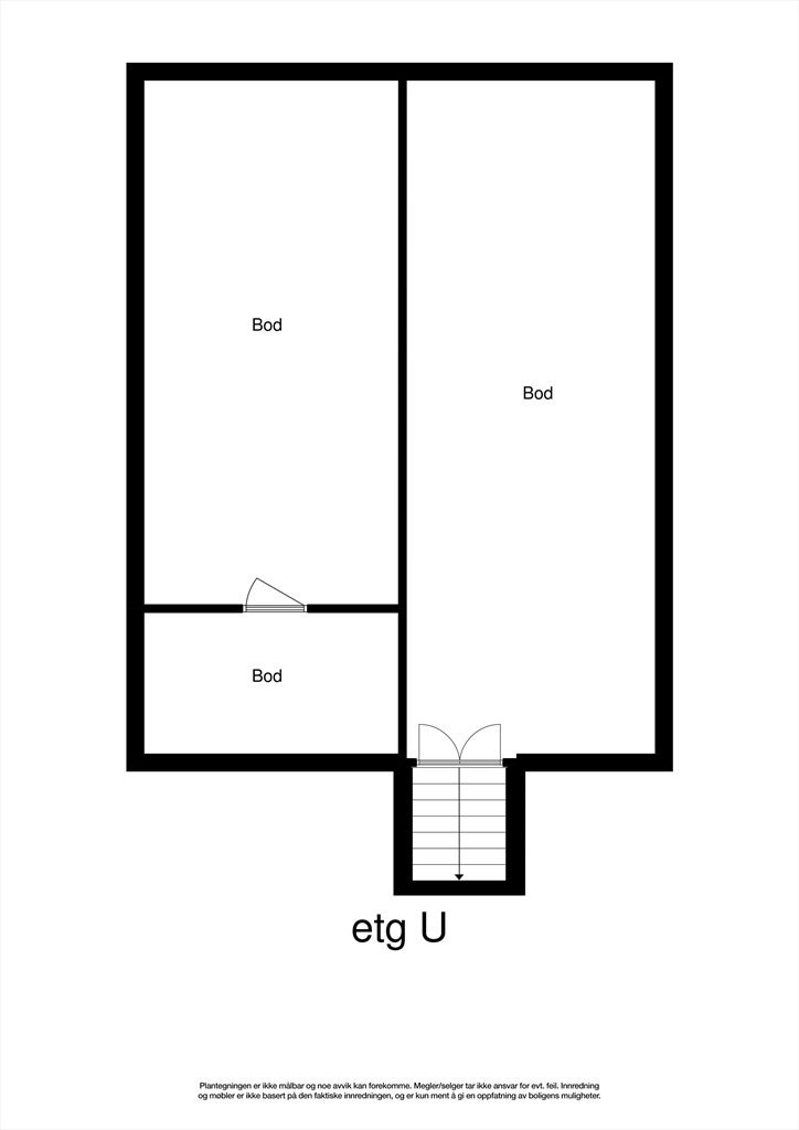 Plantegning Kjeller. Galleribilde