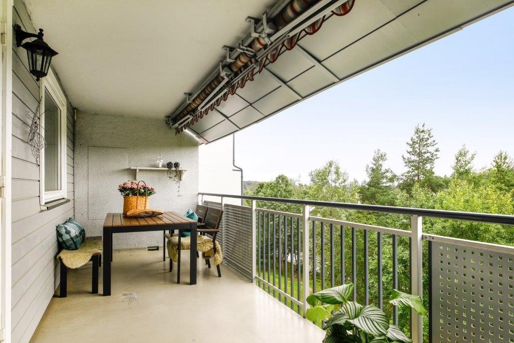 Vestvendt balkong Galleribilde