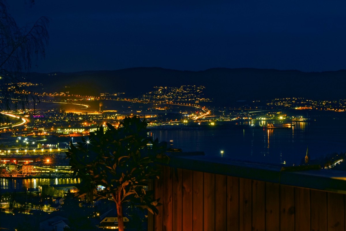 Nydelig kveldsutsikt. Galleribilde