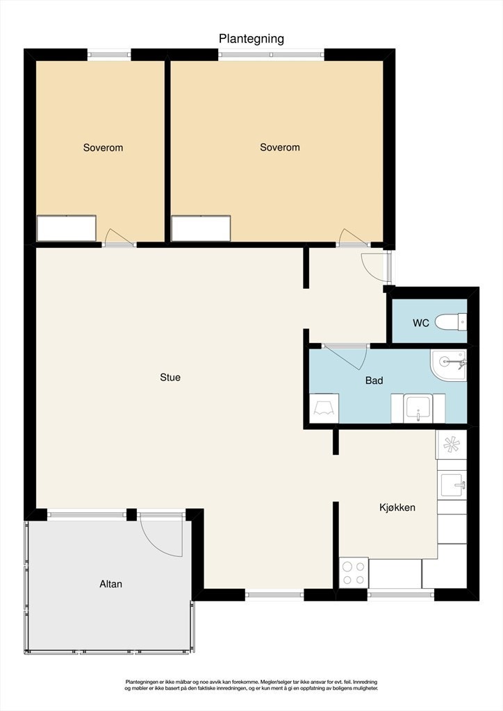 Plantegning. Galleribilde