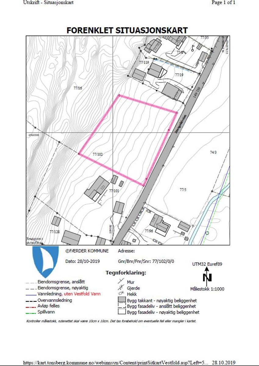 Situasjonskart Galleribilde