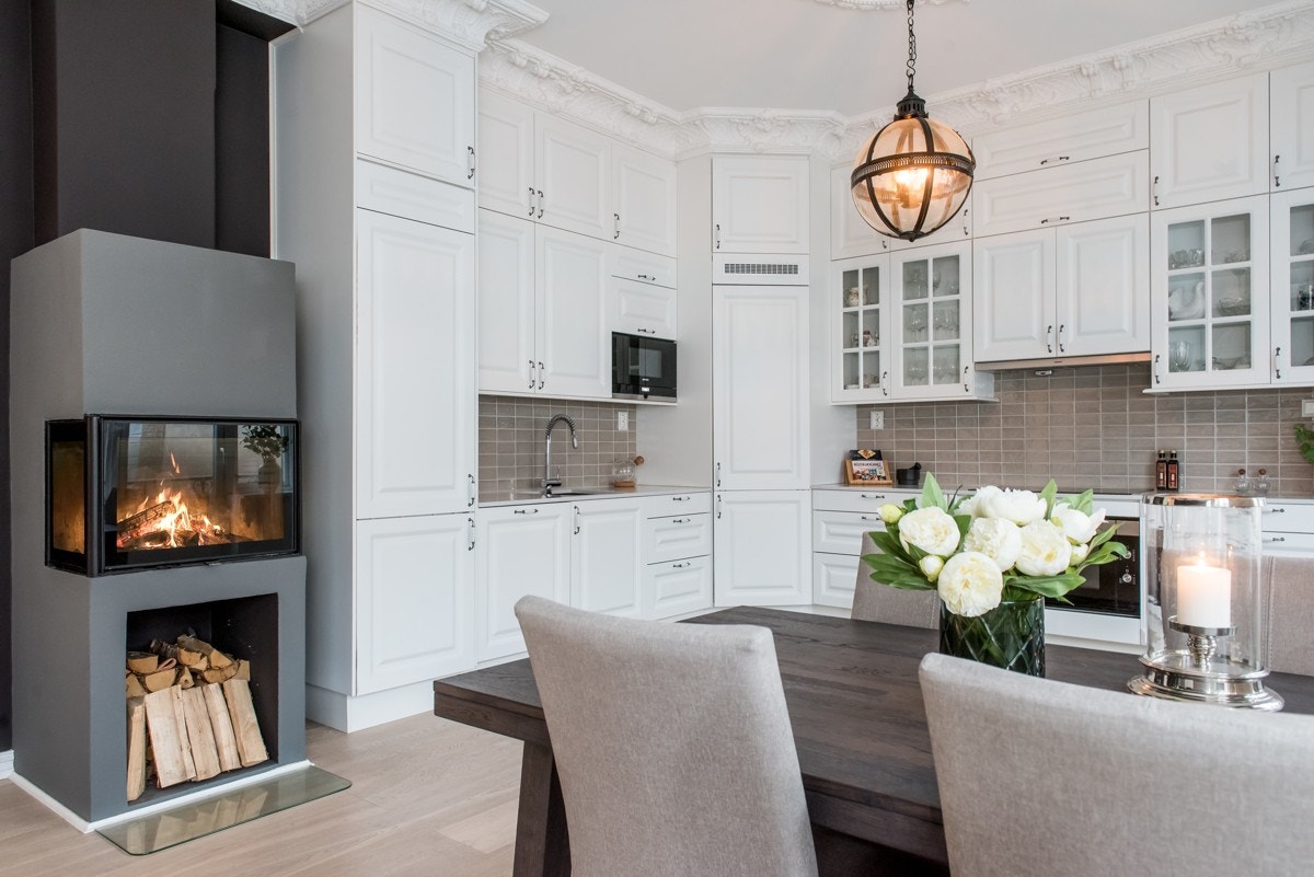 Hyggelig spiseplass Galleribilde