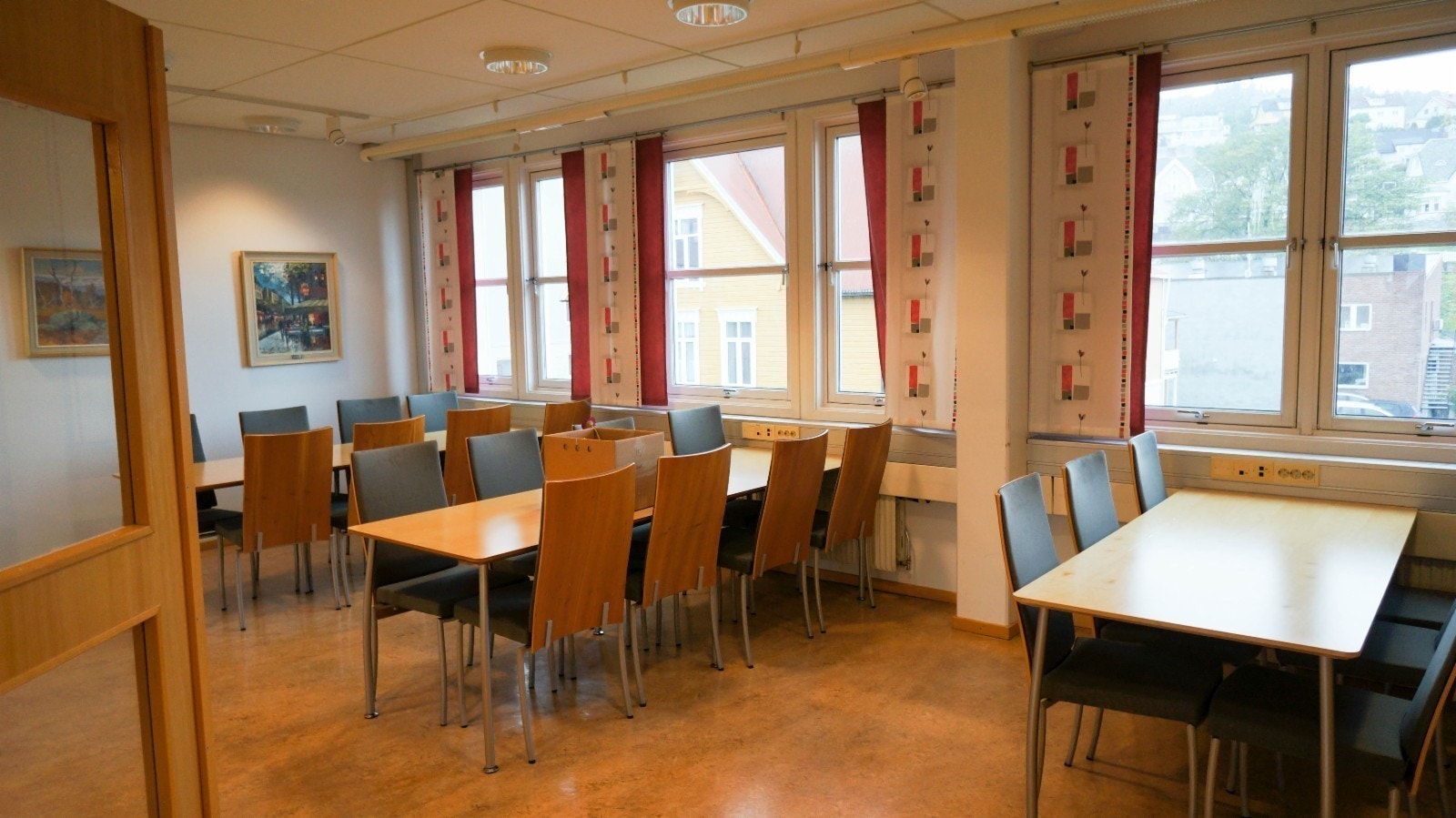 5. etg. Kantine. Galleribilde