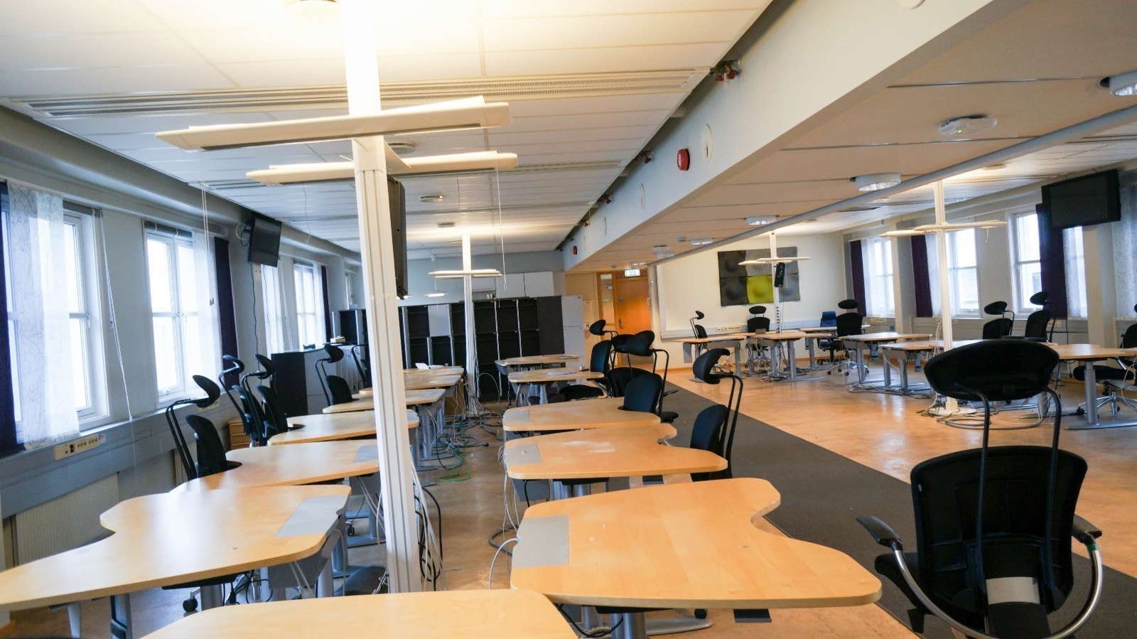 4. etg. Åpent kontorlandskap (kan tilpasses etter behov med inndeling etc.). Galleribilde