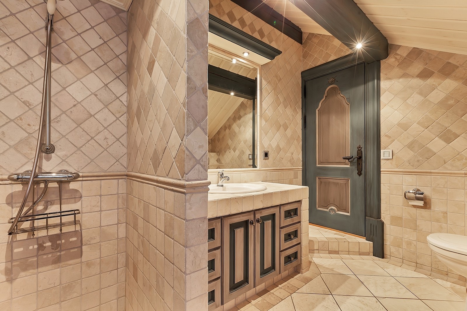 En suite baderom Galleribilde