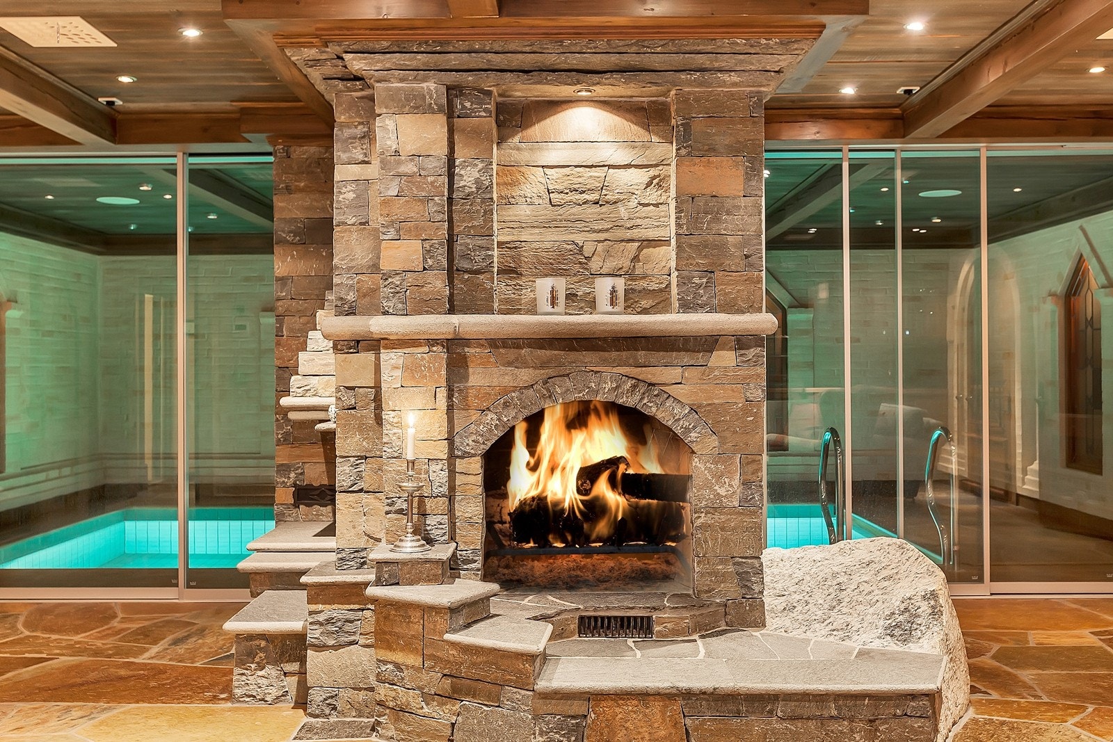 Peisestue i underetasjen Galleribilde