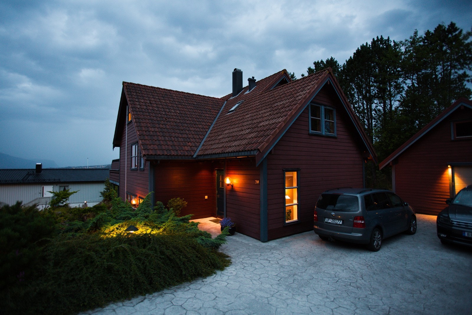 Kveldsstemning Galleribilde