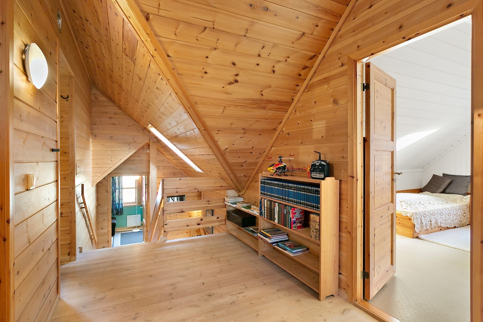 Gang på loft Galleribilde