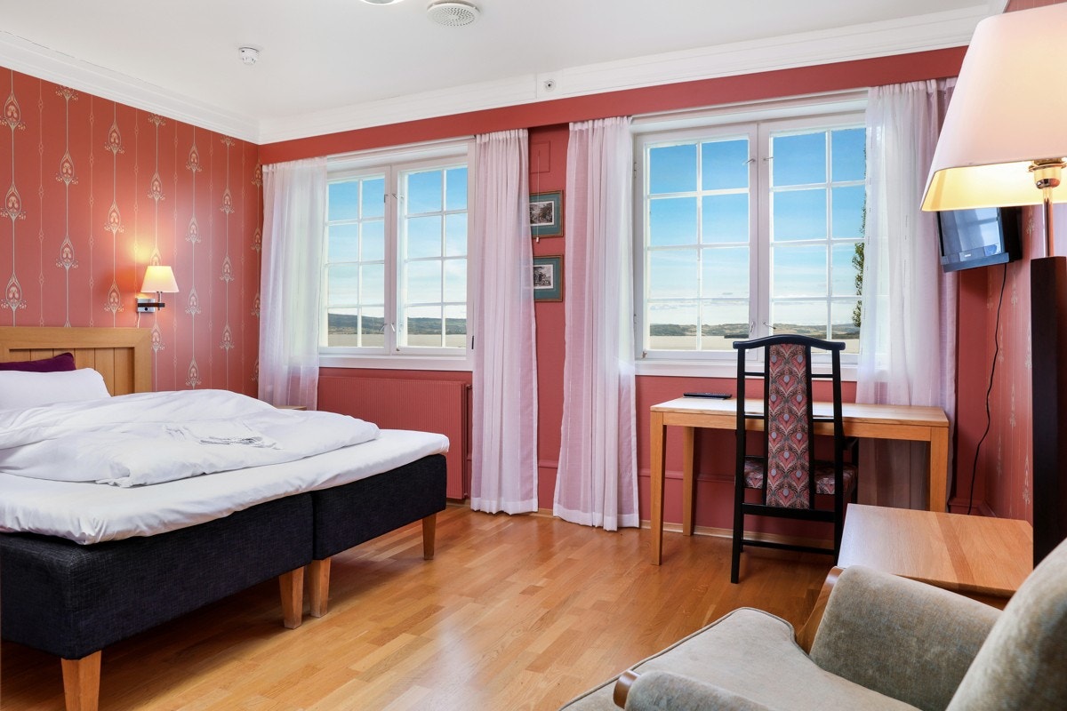 Det er seks soverom med bad i stabburet Galleribilde