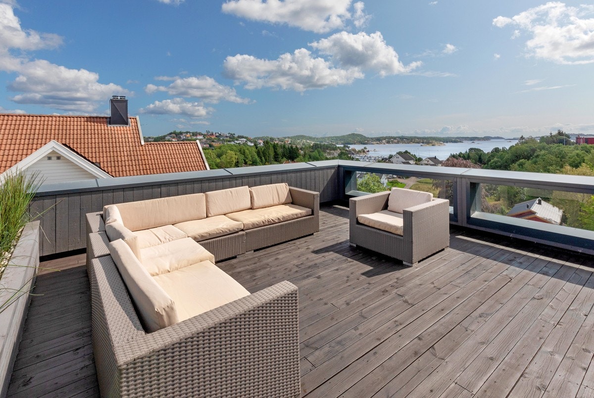 Takterrasse Galleribilde