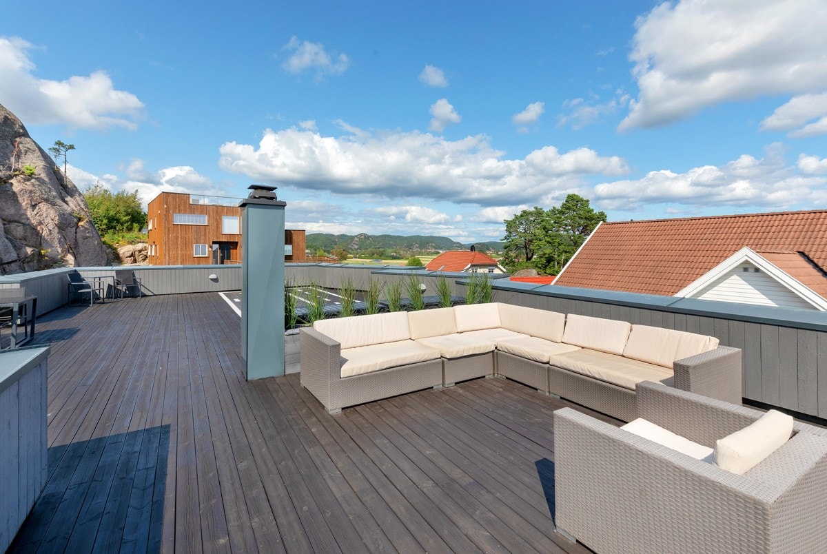 Takterrasse Galleribilde