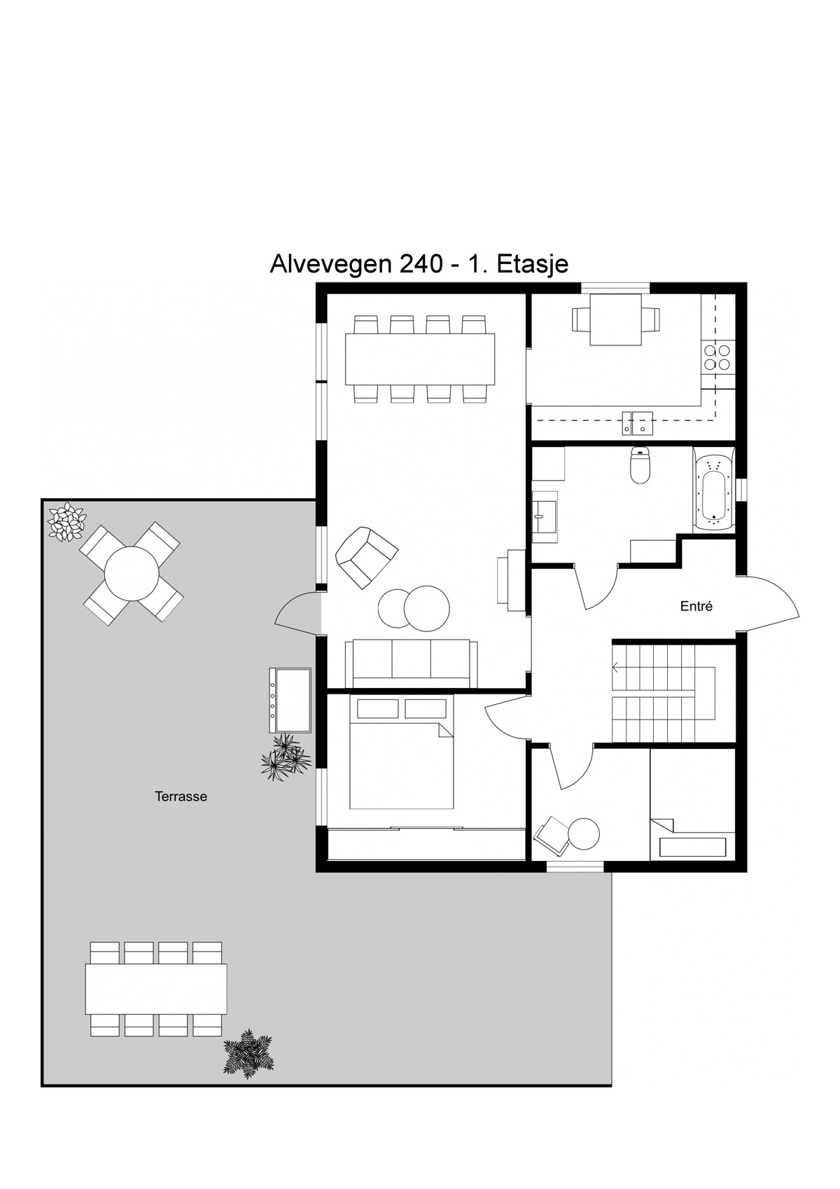 Planskisse 1. etasje