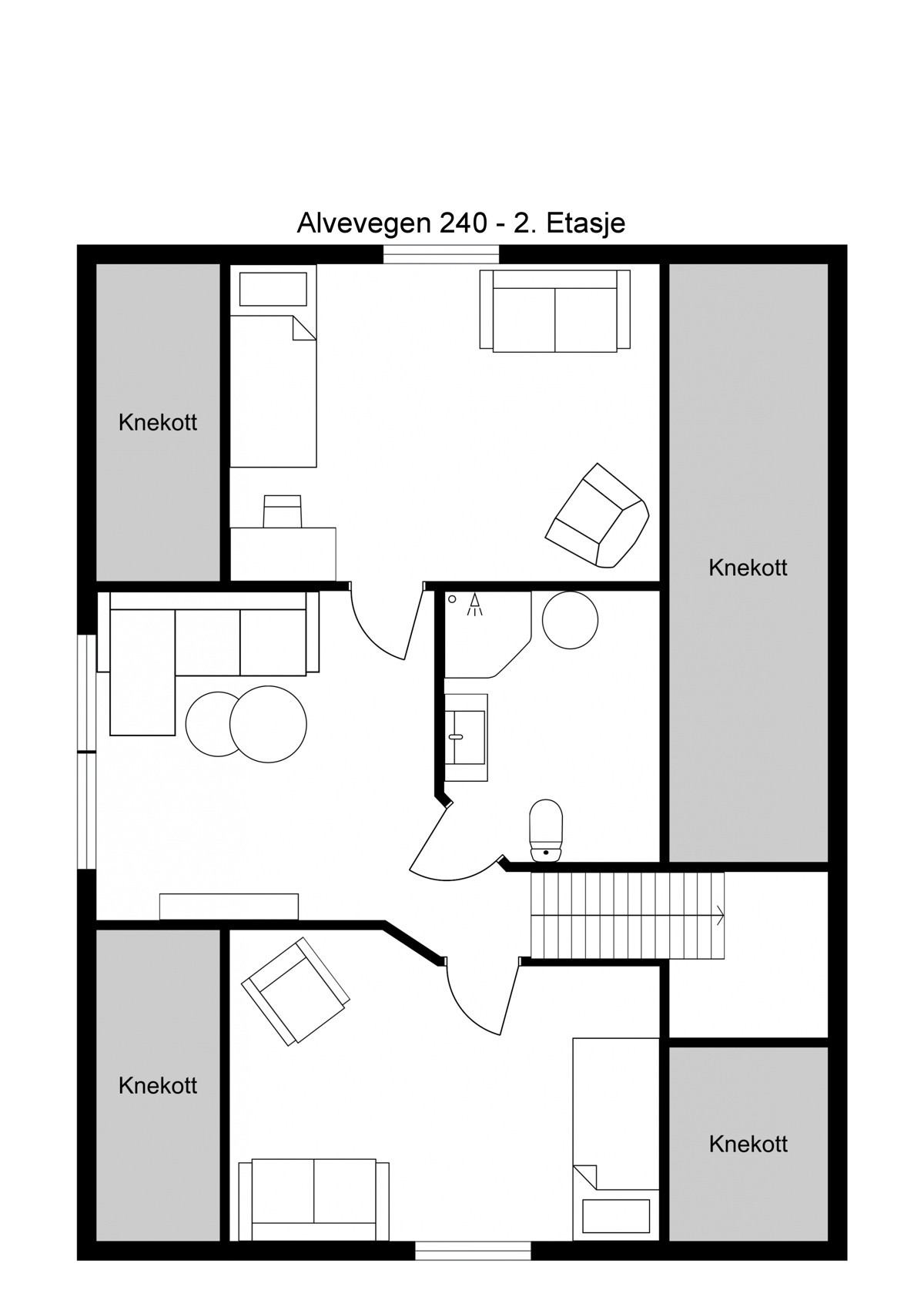 Planskisse 2. etasje