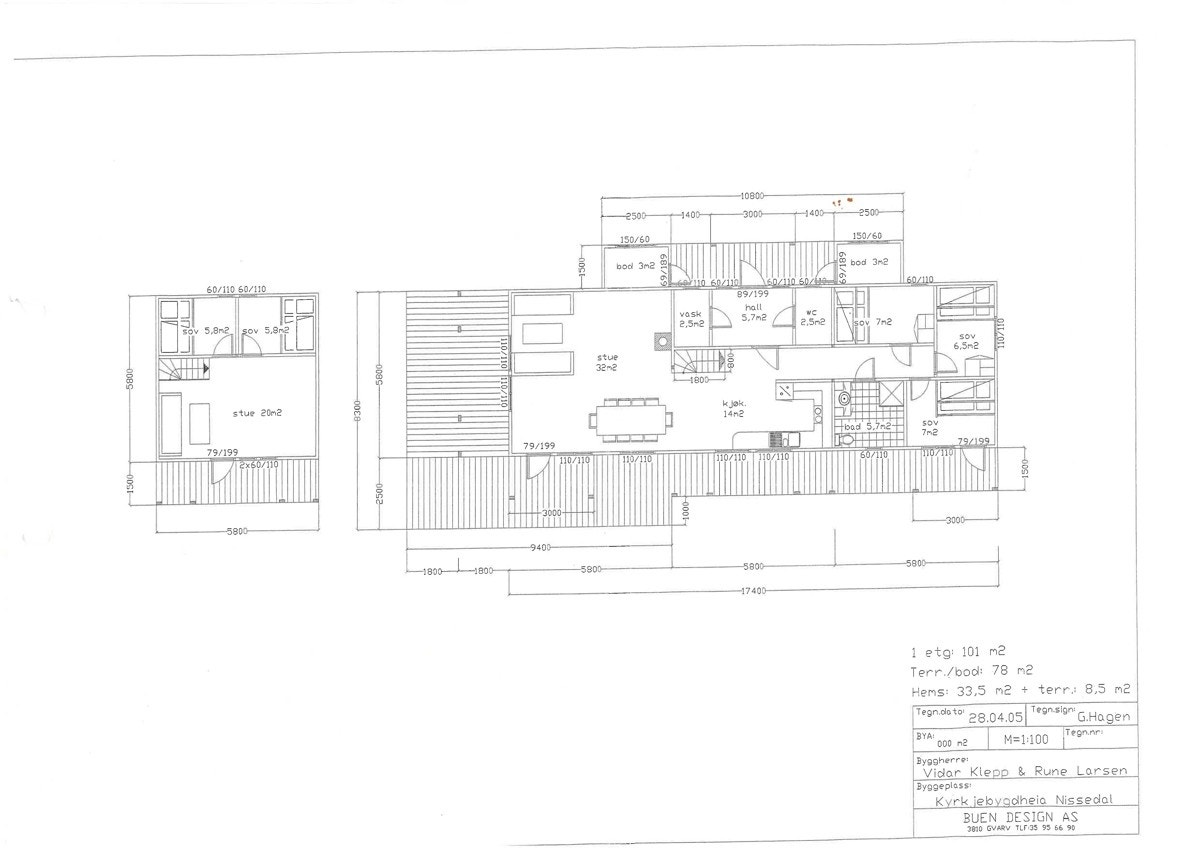Plantegning. Galleribilde