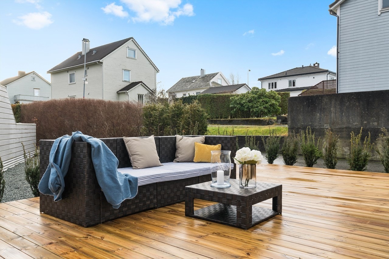 Terrasse mot syd Galleribilde