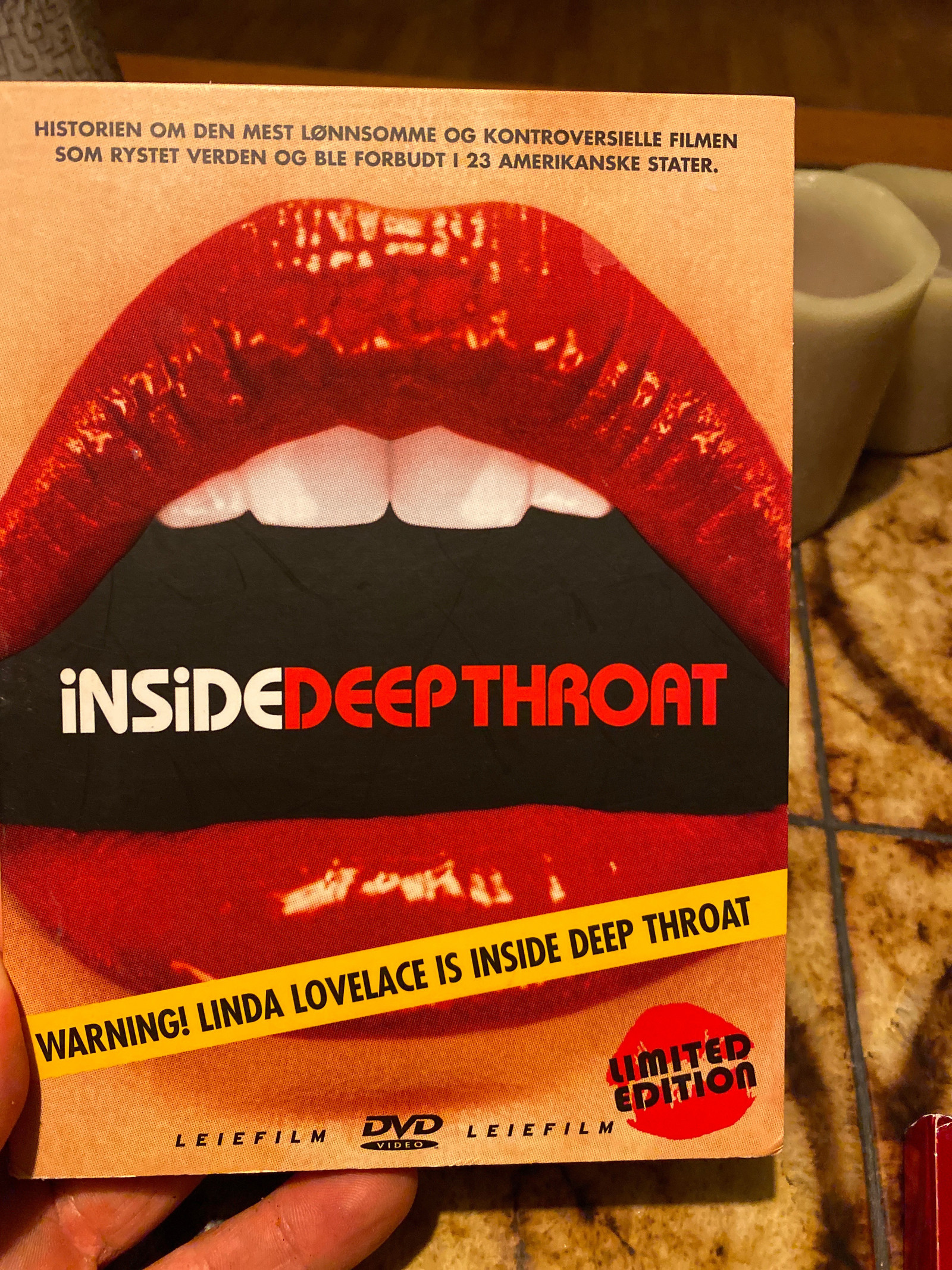 Inside deep throat (norsk tekst Limited edition | FINN torget