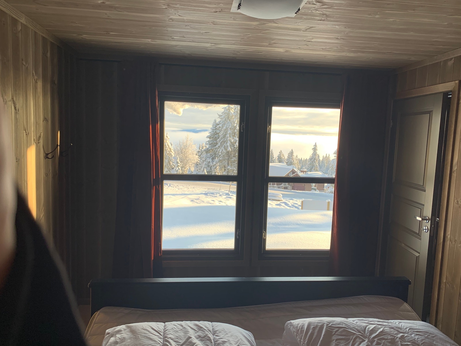 Morgenutsikt fra masterbed Galleribilde