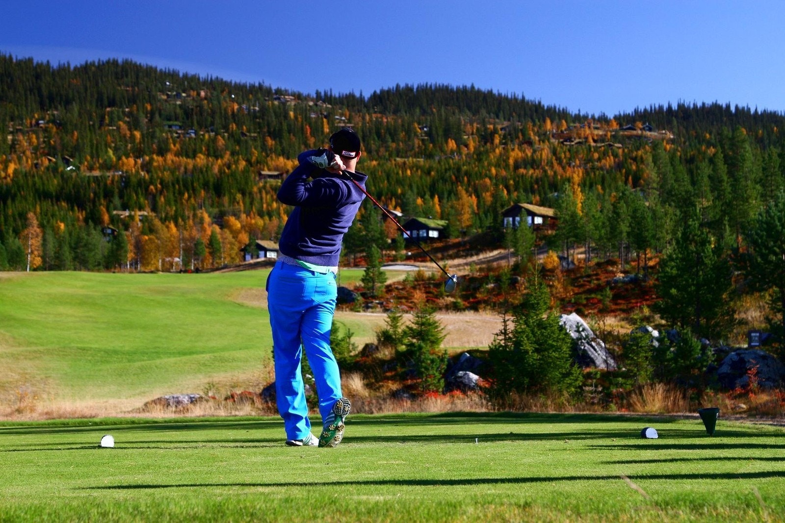 Nesfjellet Golf, 6-7 min fra hytta Galleribilde