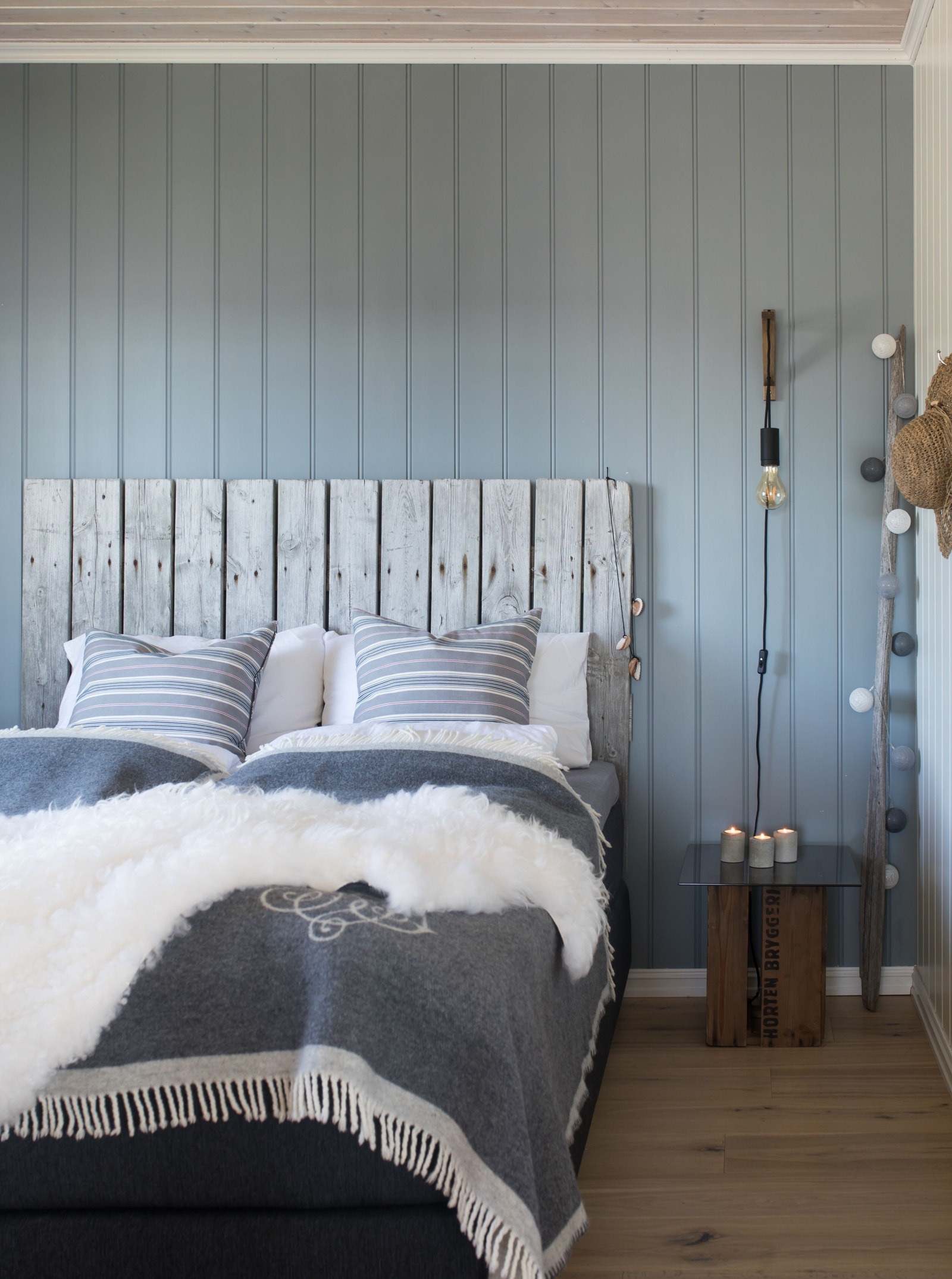 Hovedsoverom med dobbeltseng Galleribilde