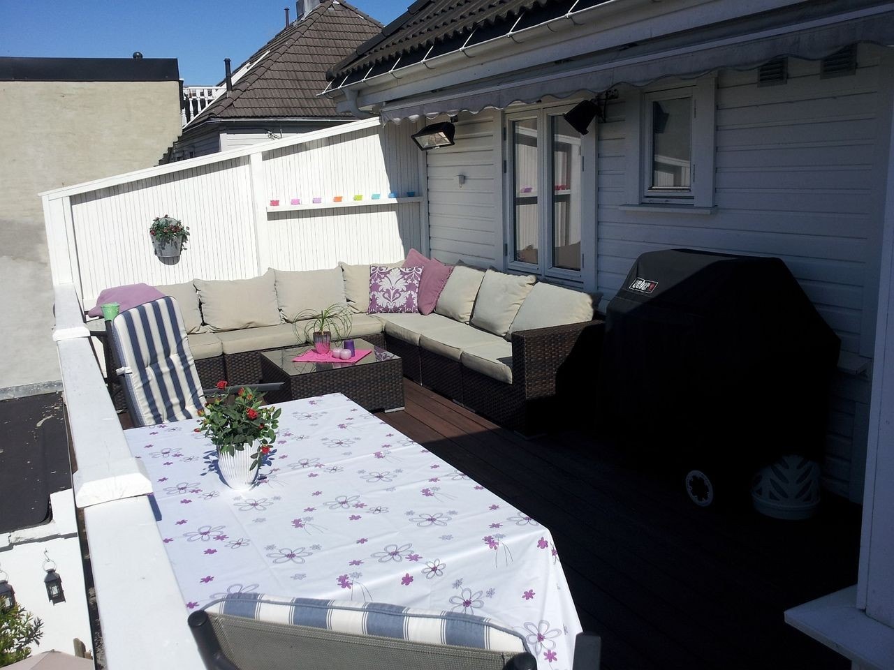 Vestvendt veranda Galleribilde