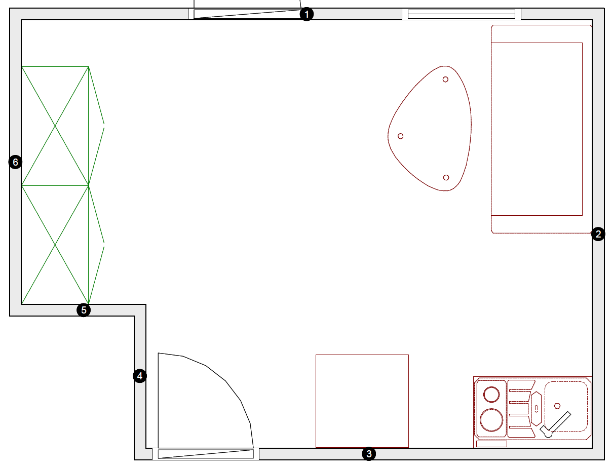 MERK: Tegningen er bare retningsgivende og kan avvike noe. Galleribilde
