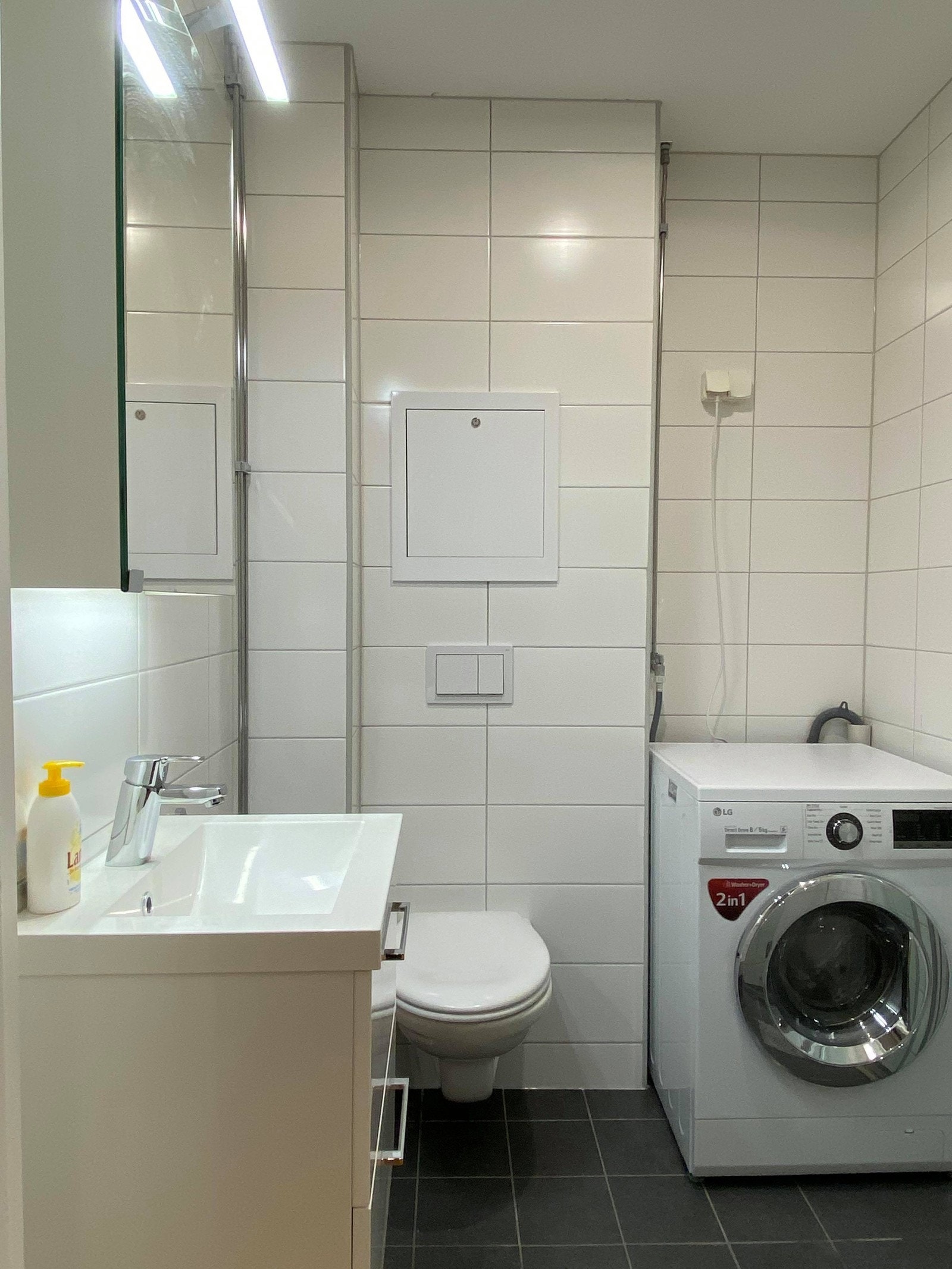 Bad/wc - Nytt flislagt bad fra 2018 Galleribilde