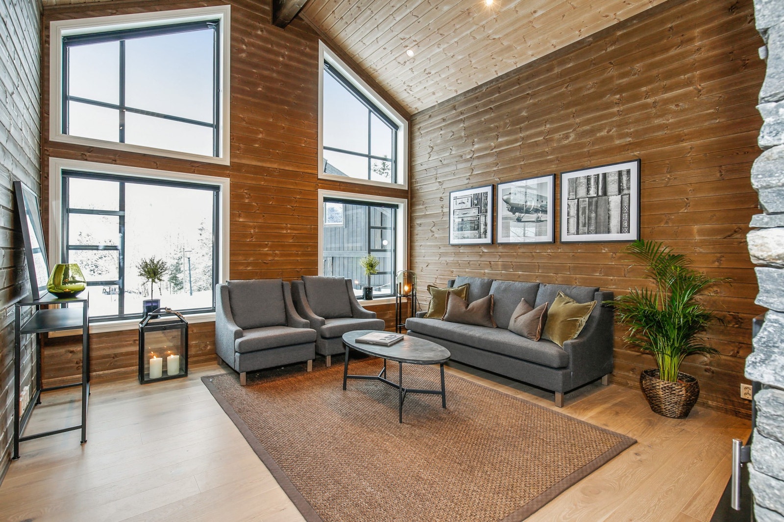 Midthø visningshytte på Norsk Hyttesenter (foto). Galleribilde