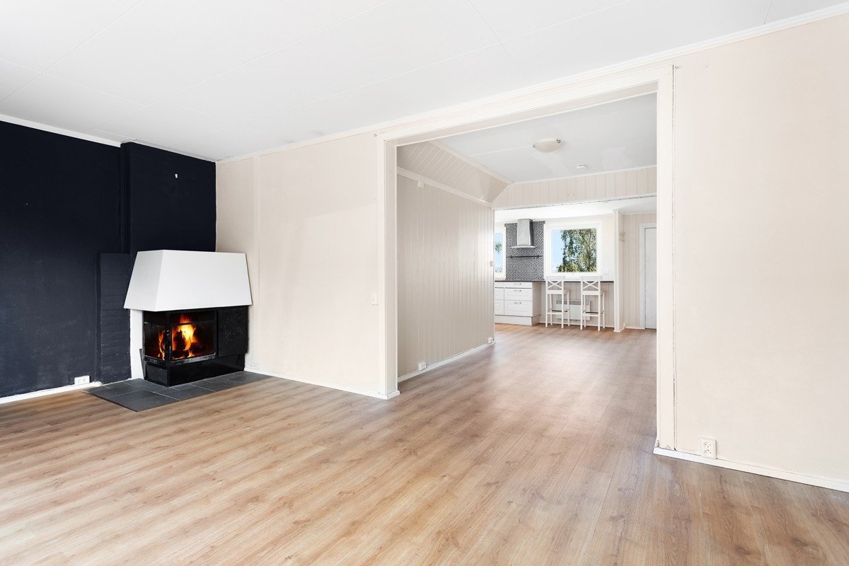 Koselig peis som kommer godt med kalde vintersdager Galleribilde