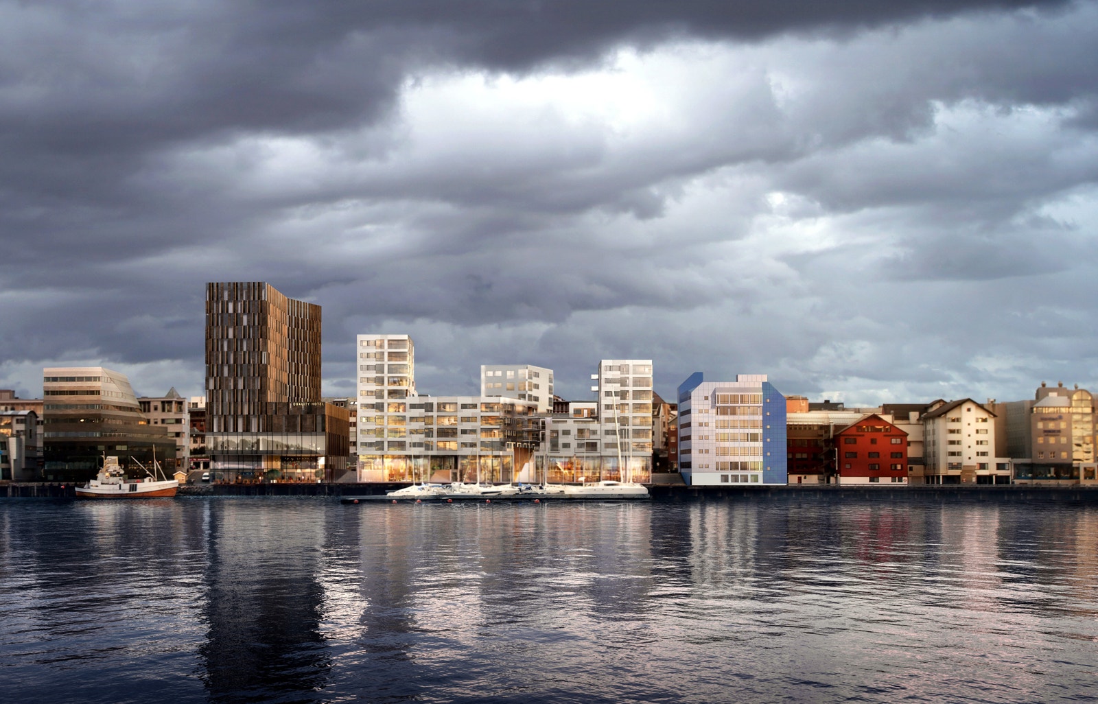 Oversikt Ramsalt området Galleribilde