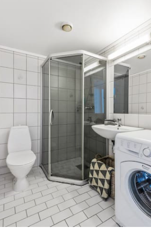 Flislagt bad Galleribilde