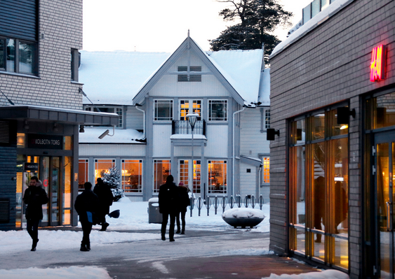 Kolbotn sentrum Galleribilde