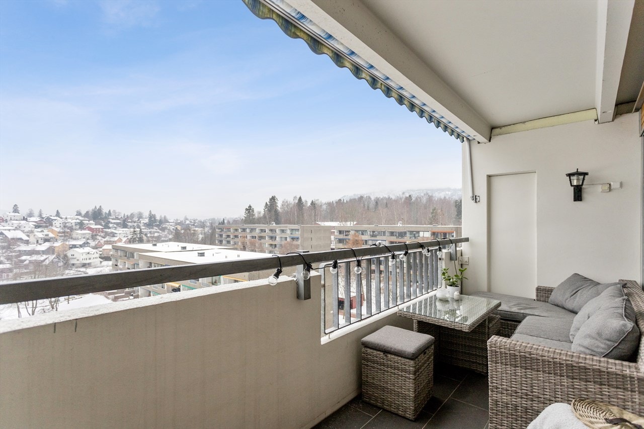 Skjermet beliggenhet i 6. etasje. Galleribilde