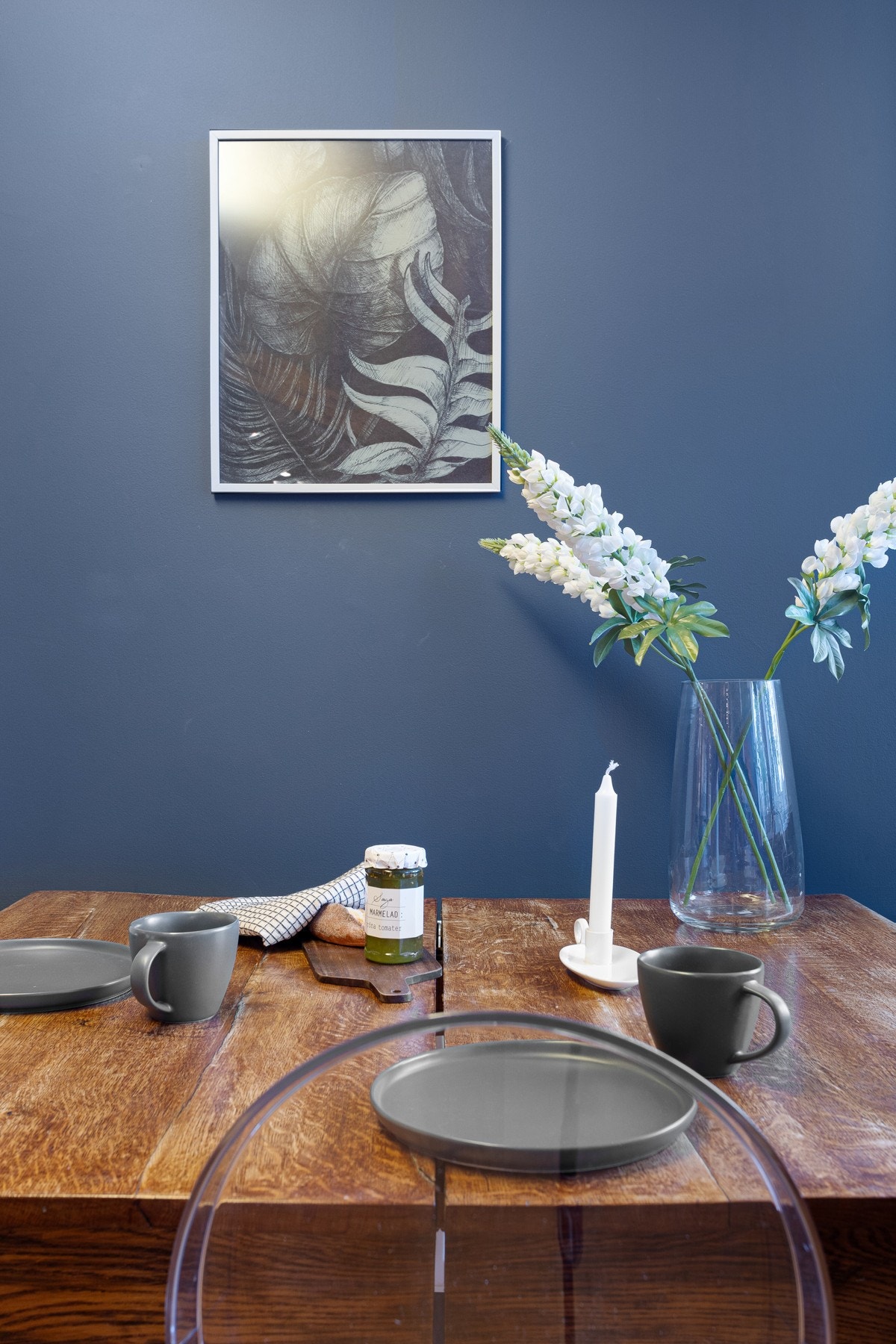 Klart for en hyggelig frokost. Galleribilde