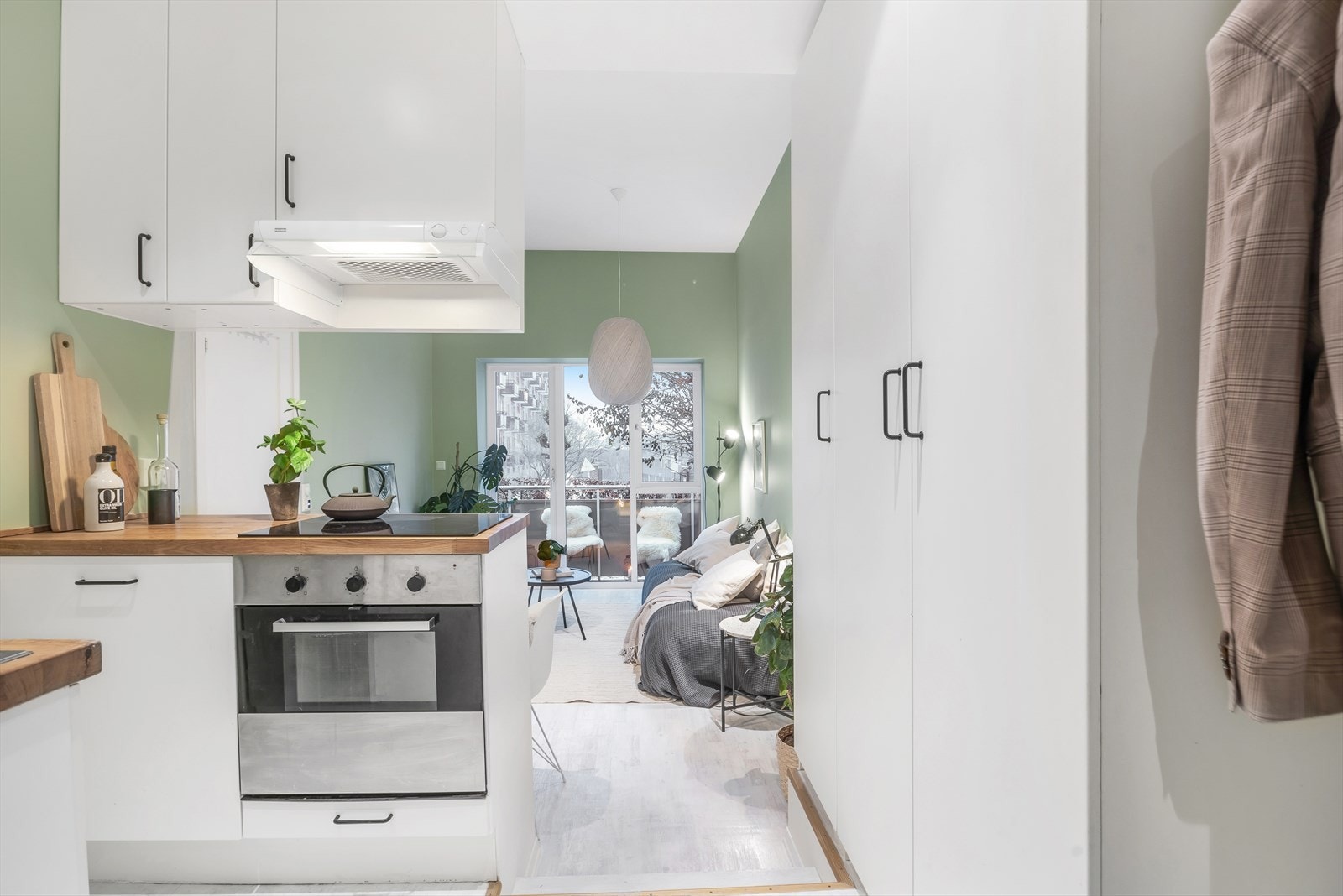 Kjøkken mot stue Galleribilde