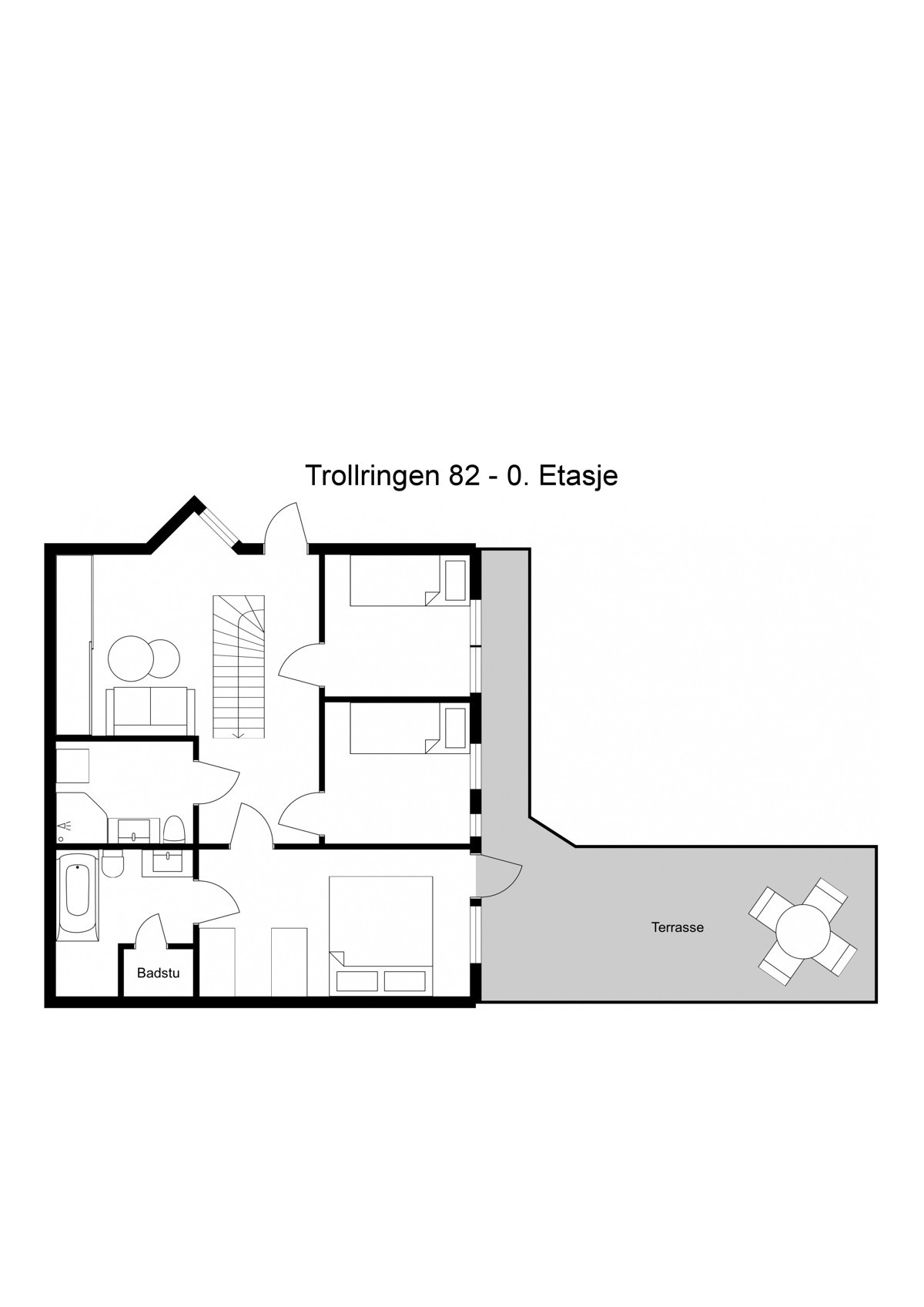 Planskisse underetasje